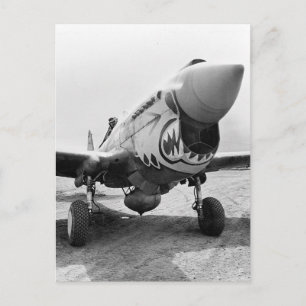 Cartão Postal Flying Tigers P-40 Warhawk, 1941