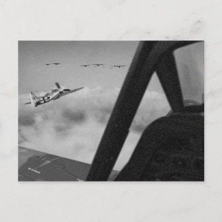 Cartão Postal Focke-Wulf 190D Combatem Perto.