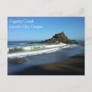 Cartão Postal Fogarty Creek, Oregon