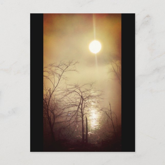 Cartão Postal Foggy Morning (Frente)