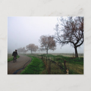 Cartão Postal Foggy Rider