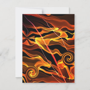 Cartão Postal Fogo