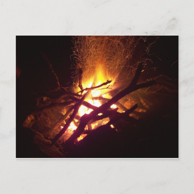 Cartão Postal Fogo (Frente)