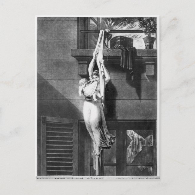 Cartão Postal Fogo (Frente)