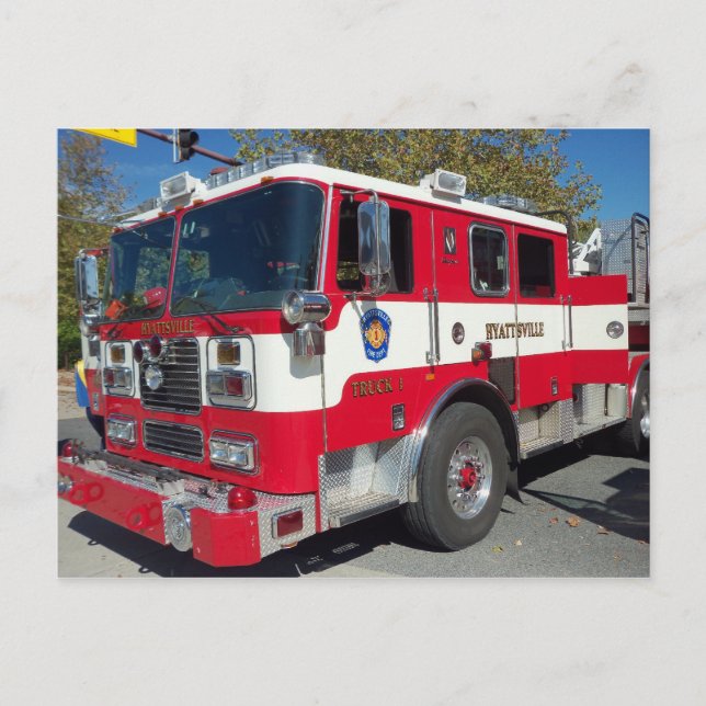 Cartão Postal Fogo ativando exibição (Frente)