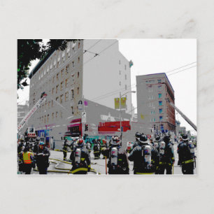 Cartão Postal Fogo De São Francisco Na Cena