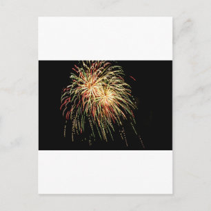 Cartão Postal Fogos de Artifício