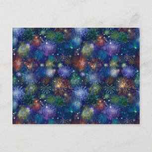 Cartão Postal Fogos de artifício de celebração