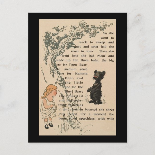 Cartão Postal Foi trabalhar (Frente)