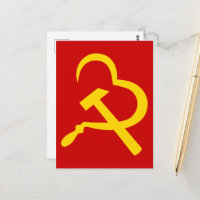 Foice e Martelo, Coração, Amor, Comunismo