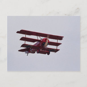 Cartão Postal Fokker DR.1 Triplane