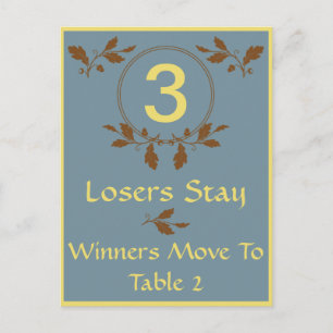 Cartão Postal Folga de Folha de Mesa Bunco nº 3