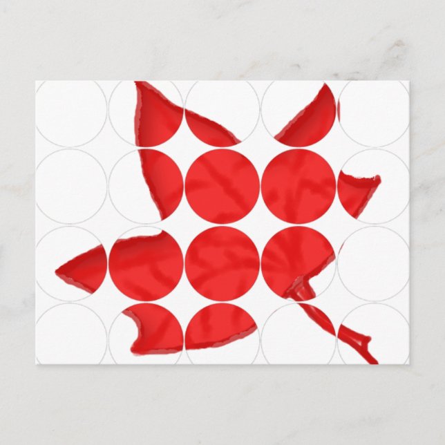 Cartão Postal Folha Canadense (Frente)