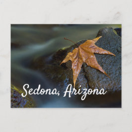 Cartão Postal Folha de Dourado em Sedona, Arizona