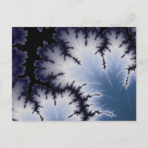 Cartão Postal Folha de inverno