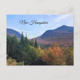 Cartão Postal Folhagem de outono de New Hampshire