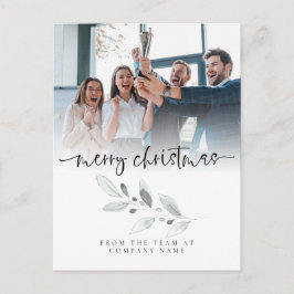 Cartão Postal Folhagem personalizada da fotografia Foliage Feliz