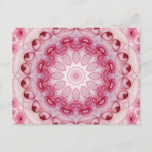 Cartão Postal Folhas de rosa