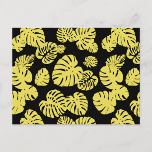 Cartão Postal Folhas Tropicais Multicoloridas 7