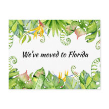 Folhas Tropicais que mudamos para Flórida Novo End