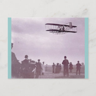 Cartão Postal Folheto Wright