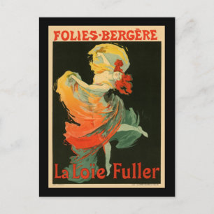 Cartão Postal Folies Bergere La Loie Fuller
