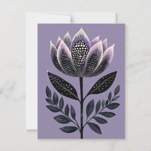 Cartão Postal Folk Bloom #245