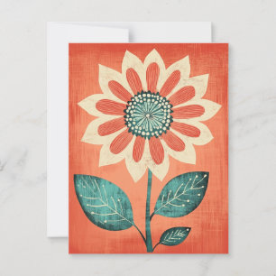 Cartão Postal Folk Bloom #251