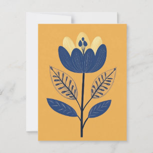 Cartão Postal Folk Bloom No.259