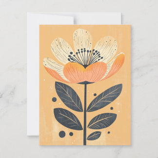 Cartão Postal Folk Bloom No.267