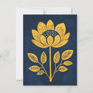 Cartão Postal Folk Bloom No.276