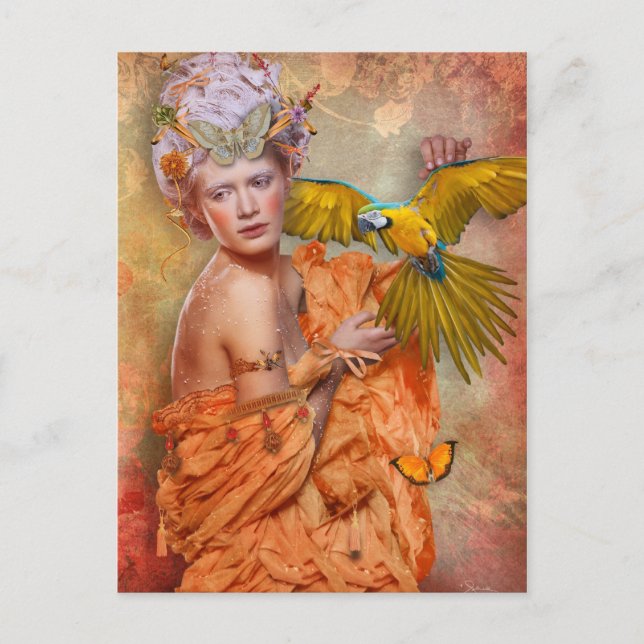 Cartão Postal Folly Girl Posta Card (Frente)