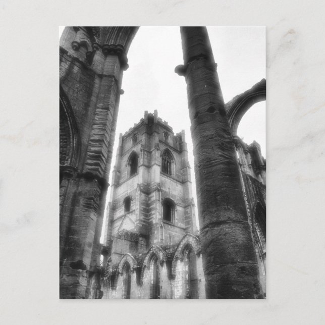 Cartão Postal Fonte Abbey (Frente)