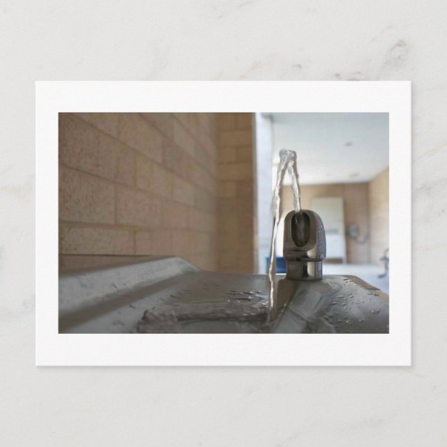 Cartão Postal Fonte de água (Frente)