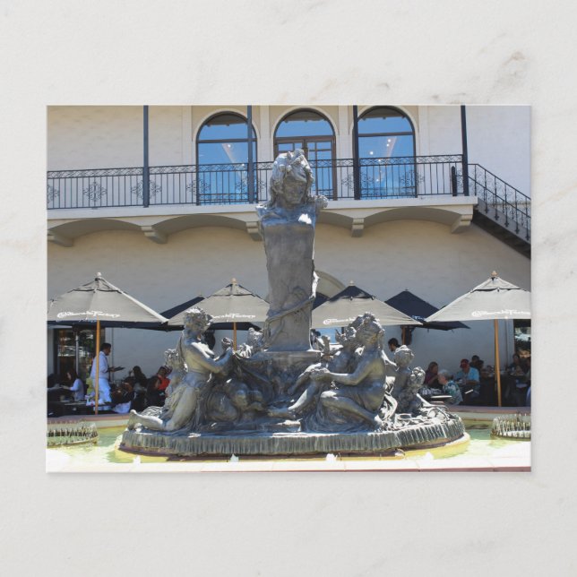 Cartão Postal Fonte de Baco (Frente)