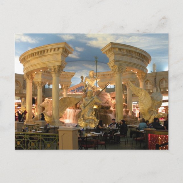 Cartão Postal Fonte dos deuses (Frente)