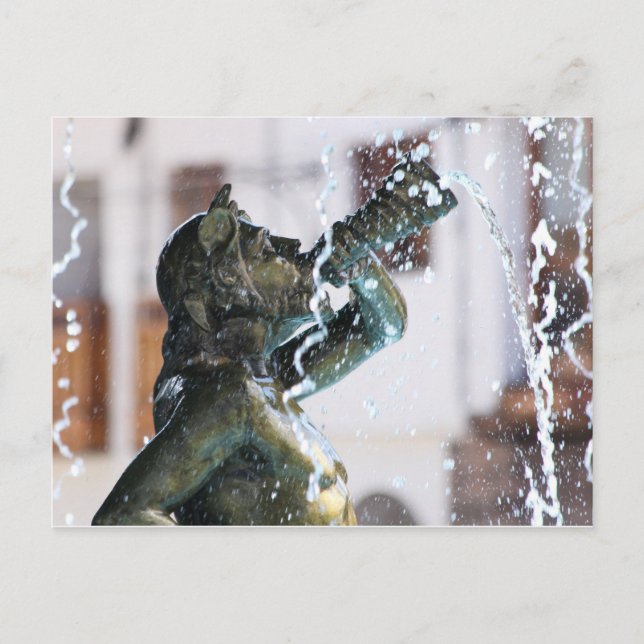 Cartão Postal Fonte, Plaza de Armas, Cusco, Peru (Frente)