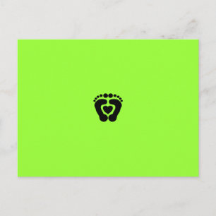 Cartão Postal Foot Love