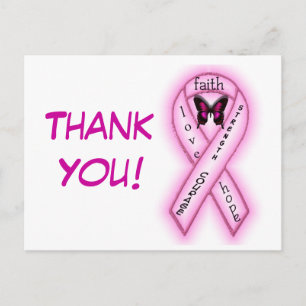 Cartão Postal Força e coragem Obrigado