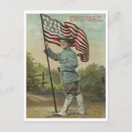 Cartão Postal Força e mão de obra