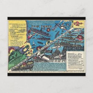 Cartão Postal Força Tarefa! Helen of Toy Comic Book Ad