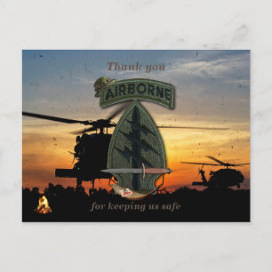 Cartão Postal Forças especiais de veteranos verdes veteranos ve