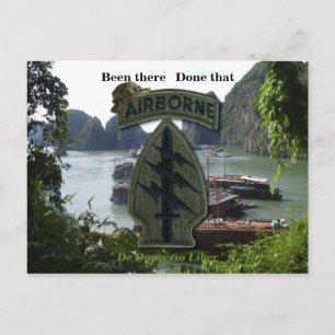 Cartão Postal forças especiais green berets sf sof vietnam war