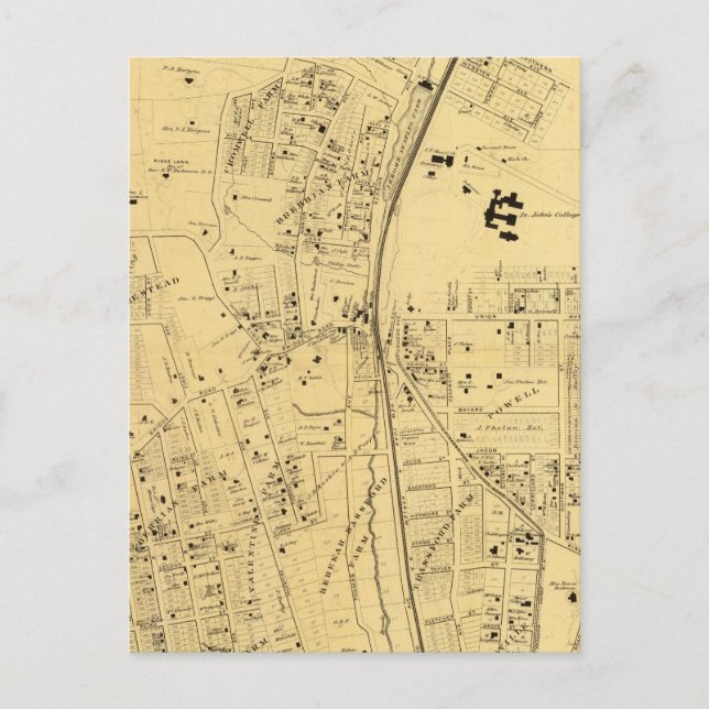 Cartão Postal Fordham (Frente)