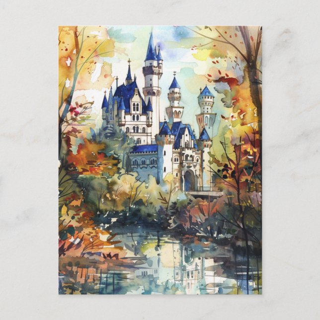 Cartão Postal Forest Castle (Frente)