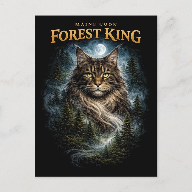 Cartão Postal Forest King (Frente)