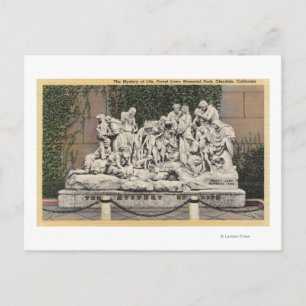 Cartão Postal Forest Lawn Memorial Park, Mistério da Vida