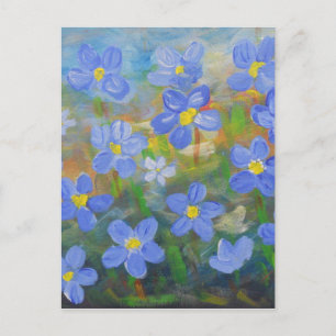 Cartão Postal forget-me-not