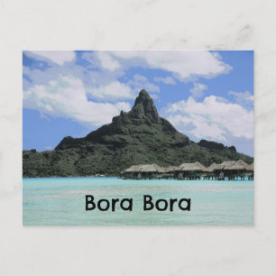 Cartão Postal Formação de Atoll de Dream Vacation Bora Bora Ta