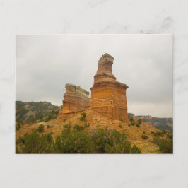 Cartão Postal Formação de Farol, Palo Duro Canyon, Texas